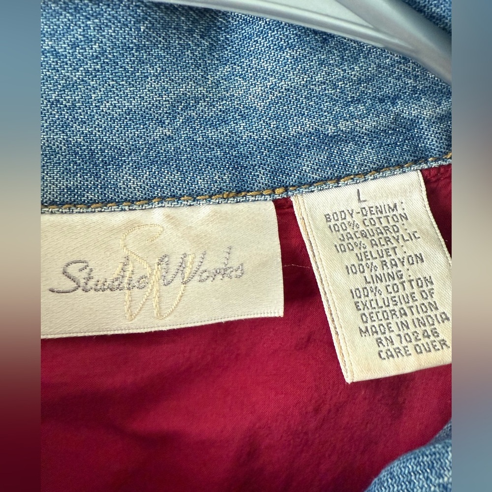 Vintage Denim Jacket - Picture 3 of 7